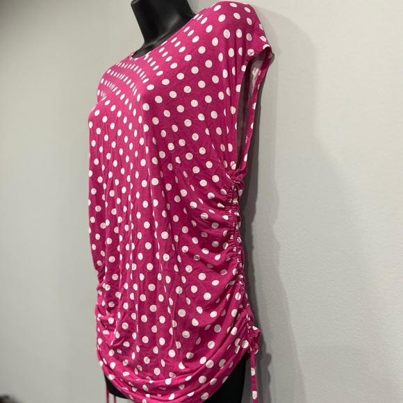Polka dot tunic top - Picture 3 of 5